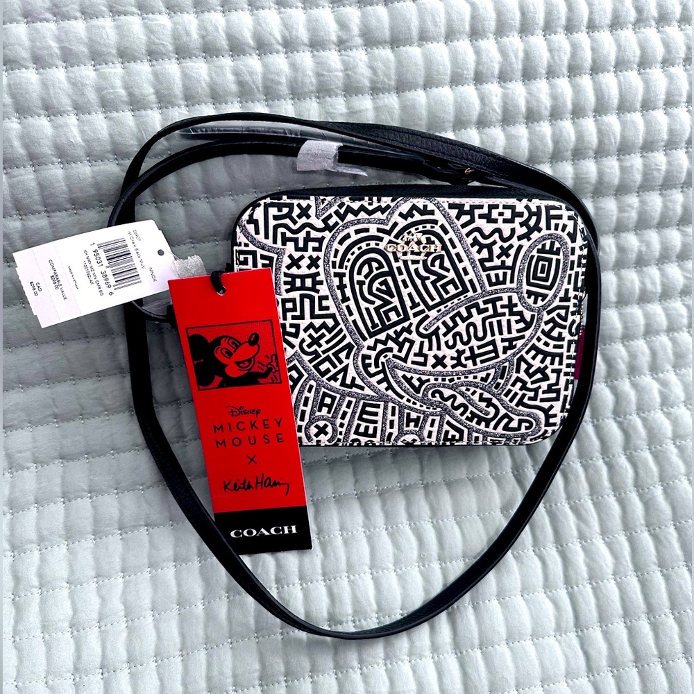 NWT Coach Keith Haring Disney Collection - Mickey Maze Crossbody